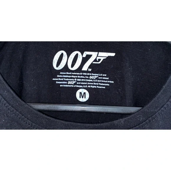 James Bond 007 tshirt size M - Picture 2 of 3